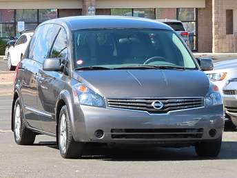 Gray Nissan Quest Minivan 2008