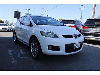 White Mazda CX-7 Grand Touring 2007
