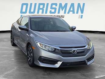 Silver Honda Civic LX-P 2016