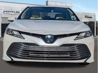 White Toyota Camry Sedan 2020