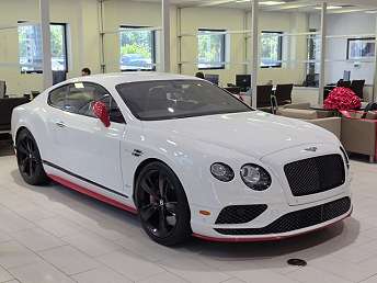 White Bentley Continental Coupe 2017