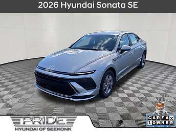 Silver Hyundai Sonata Sedan 2026