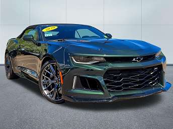 Green Chevrolet Camaro ZL1 2020