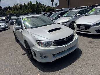 White Impreza Sedan 2012