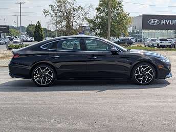 Black Hyundai Sonata N Line 2023