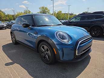 Blue Mini Cooper Hatchback 2023