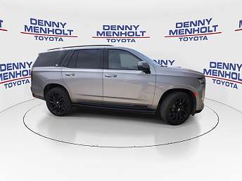 Silver Cadillac Escalade SUV 2023