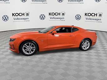 Orange Chevrolet Camaro Coupe 2019