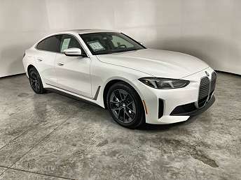 White BMW i4 Sedan 2025