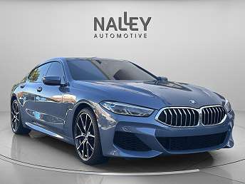 Blue BMW 8 Series Sedan 2020