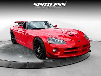 Red Dodge Viper Convertible 2003