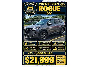 2026 Nissan Rogue SV 