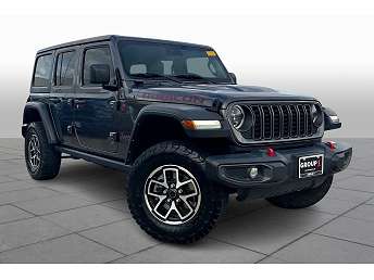Gray Jeep Wrangler SUV 2024
