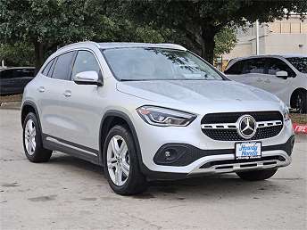 Silver Mercedes-Benz GLA SUV 2021