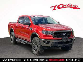 Red Ford Ranger Pickup 2022