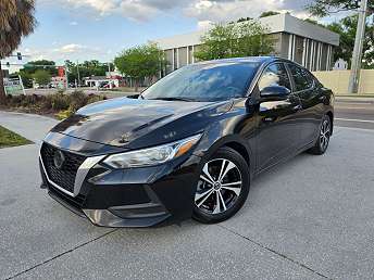 Black Nissan Sentra Sedan 2020