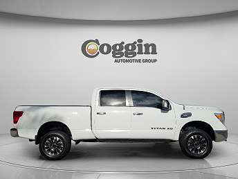 White Nissan Titan XD SV 2017