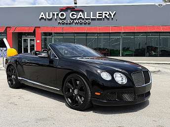 Black Bentley Continental Convertible 2014