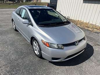 Silver Civic Coupe 2008