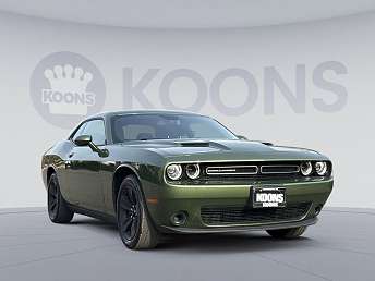 Green Dodge Challenger Coupe 2023