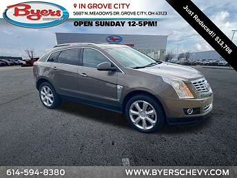 Brown Cadillac SRX SUV 2014