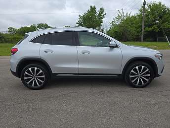 Silver Mercedes-Benz GLA SUV 2021