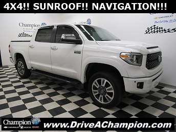White Toyota Tundra Pickup 2020