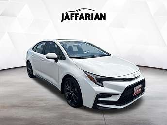 White Toyota Corolla Sedan 2025