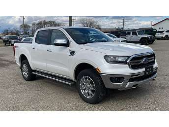 White Ford Ranger Lariat 2019