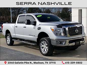 Silver Nissan Titan XD SV 2017