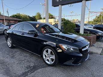 Black Mercedes-Benz CLA Sedan 2016