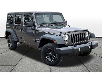 Gray Wrangler SUV 2018