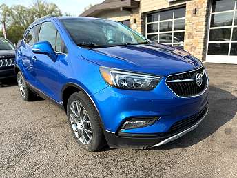 Used Ebony Twilight Metallic 2018 Buick Encore Preferred for