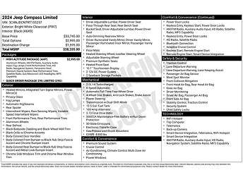 2024 Jeep Compass Limited Edition 