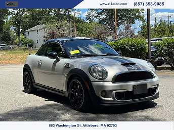 Silver Mini Cooper Coupe Coupe 2014