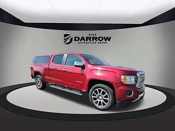 Red GMC Canyon Pickup 2017
