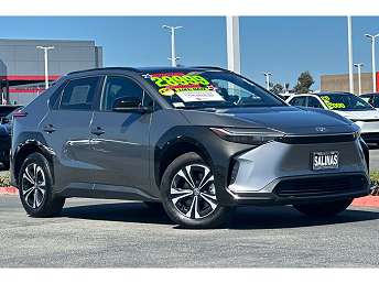 Gray Toyota bZ4X SUV 2024