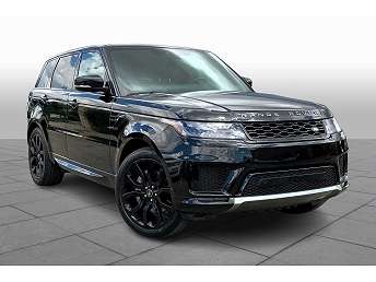 Black Land Rover Range Rover Sport SUV 2022