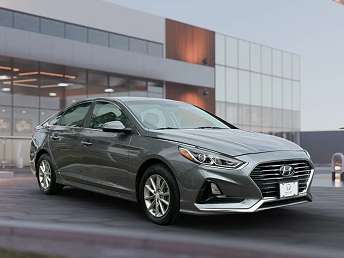 Gray Hyundai Sonata Sedan 2018