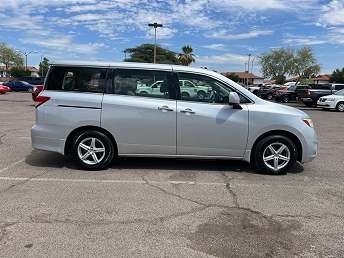 Silver Nissan Quest Minivan 2015