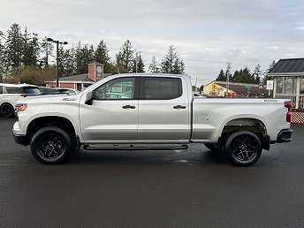 Silver Chevrolet Silverado 1500 Pickup 2022