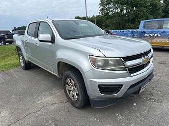 Silver Chevrolet Colorado Pickup 2016
