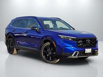 Blue Honda CR-V SUV 2024
