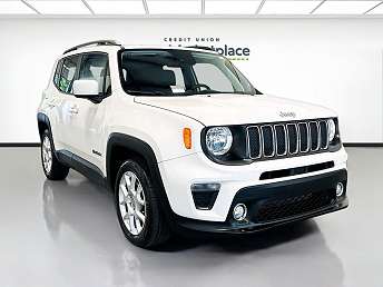 White Jeep Renegade SUV 2021
