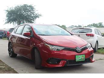 Red Toyota Corolla iM Hatchback 2017