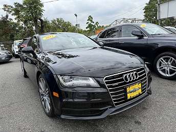 Black Audi A7 Hatchback 2012