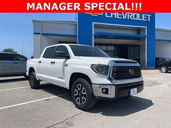 White Toyota Tundra Pickup 2020