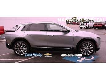 Silver Cadillac Lyriq SUV 2024