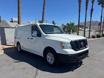 White Nissan NV Van 2017