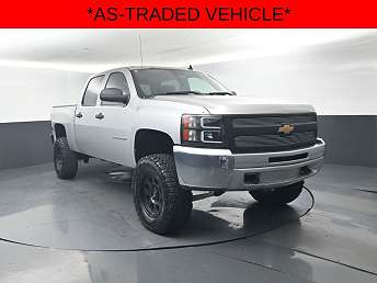 Silver Chevrolet Silverado 1500 LT 2013